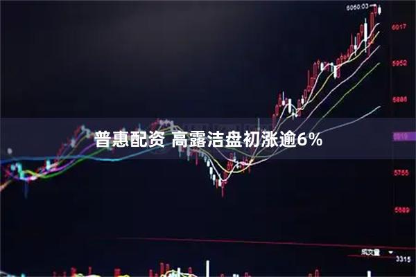 普惠配资 高露洁盘初涨逾6%